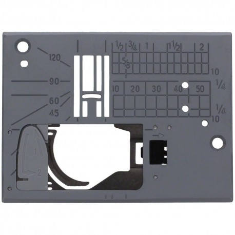 plaque a aiguille Janome Skyline s3