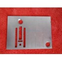 Plaque aiguille pfaff 284, 290, 800,